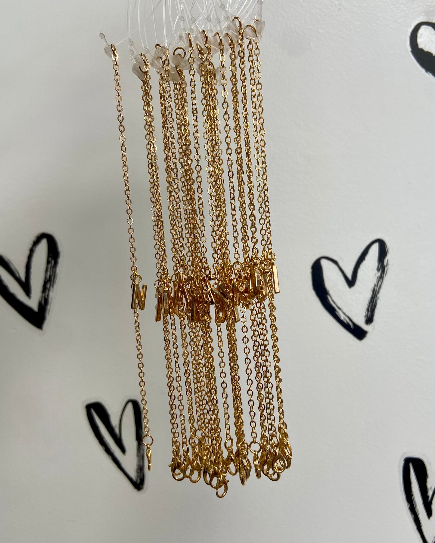 Gold Initial Bracelet
