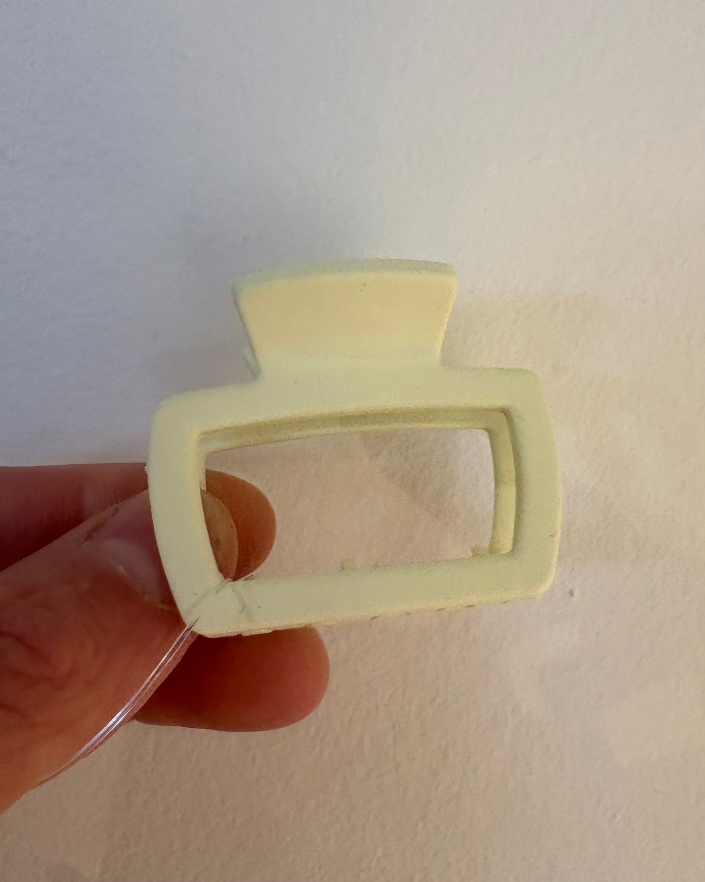 Mini Matte Square Claw Clips - 4 COLORS
