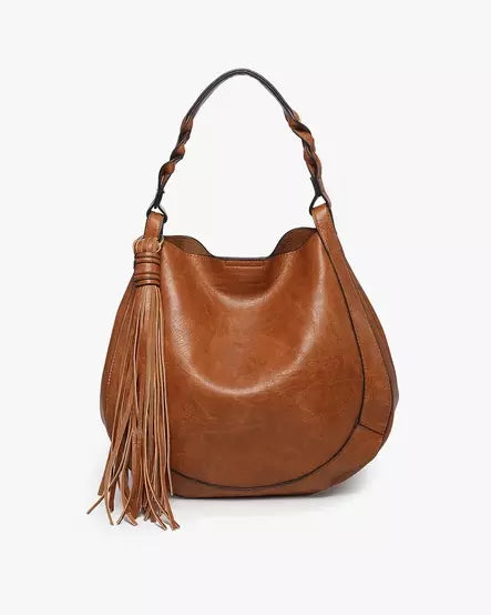 Eloise Large Tassel Hobo Purse