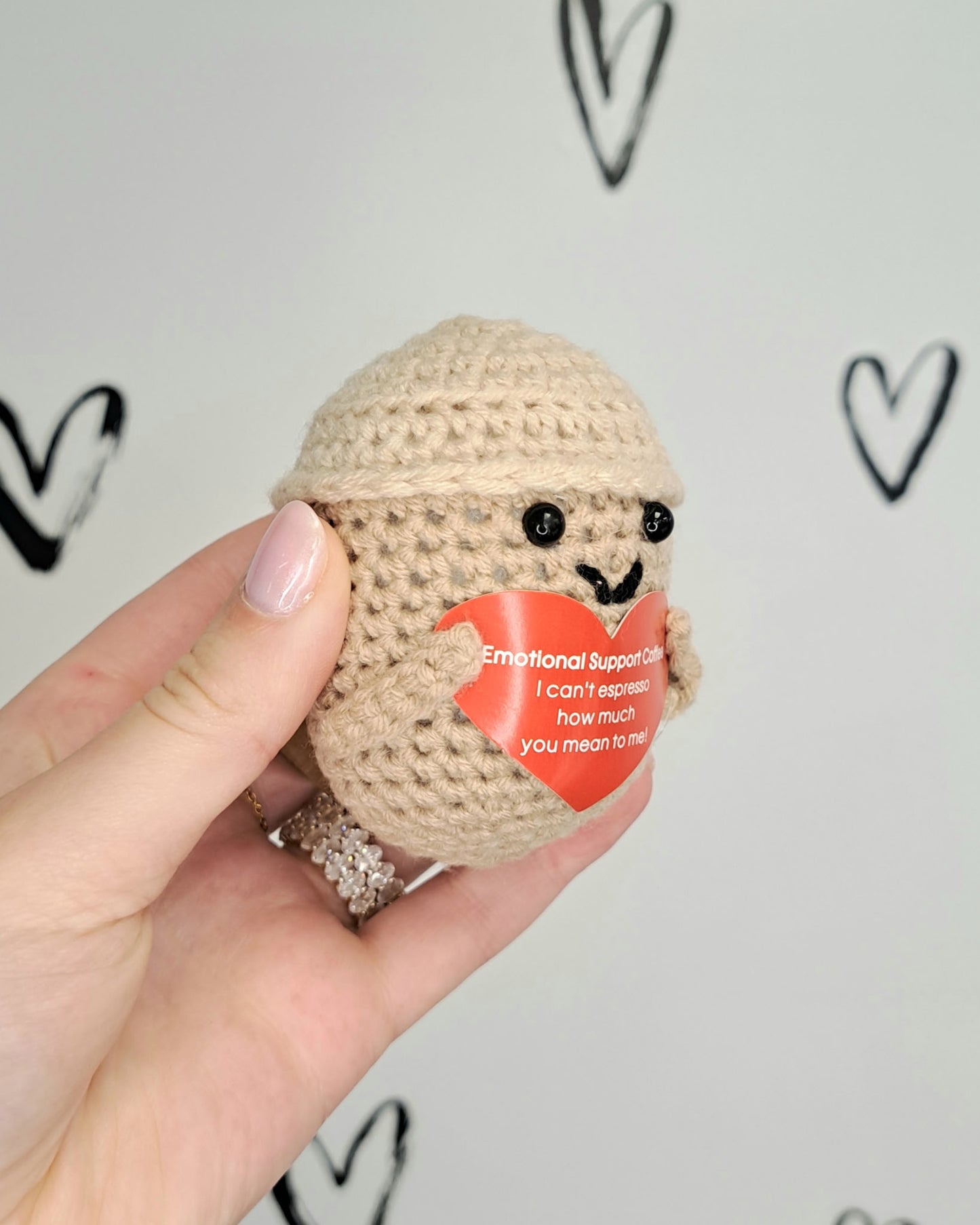 Emotional Support Coffee Tiny Stuffy