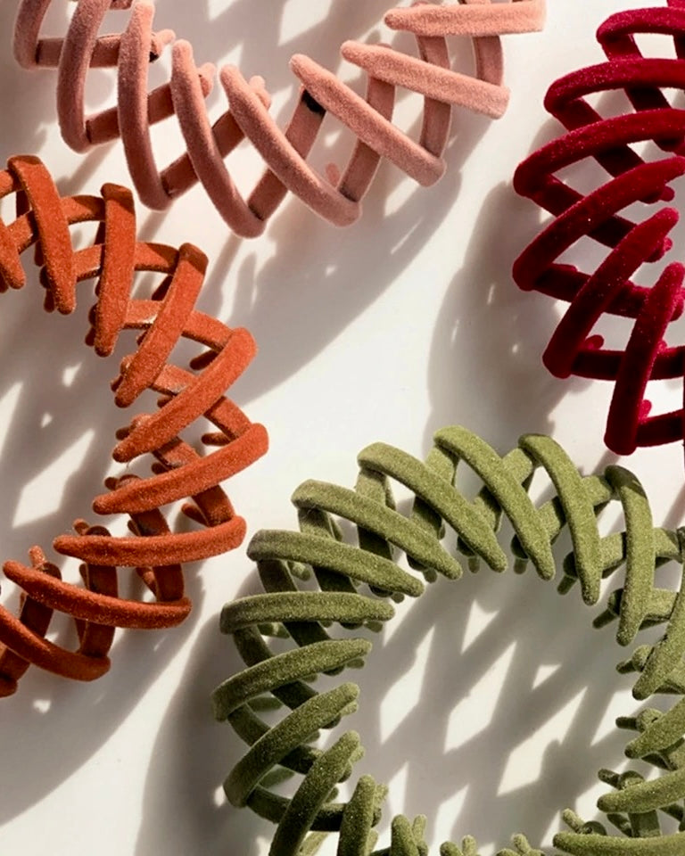 Velvet Expandable Hair Claw