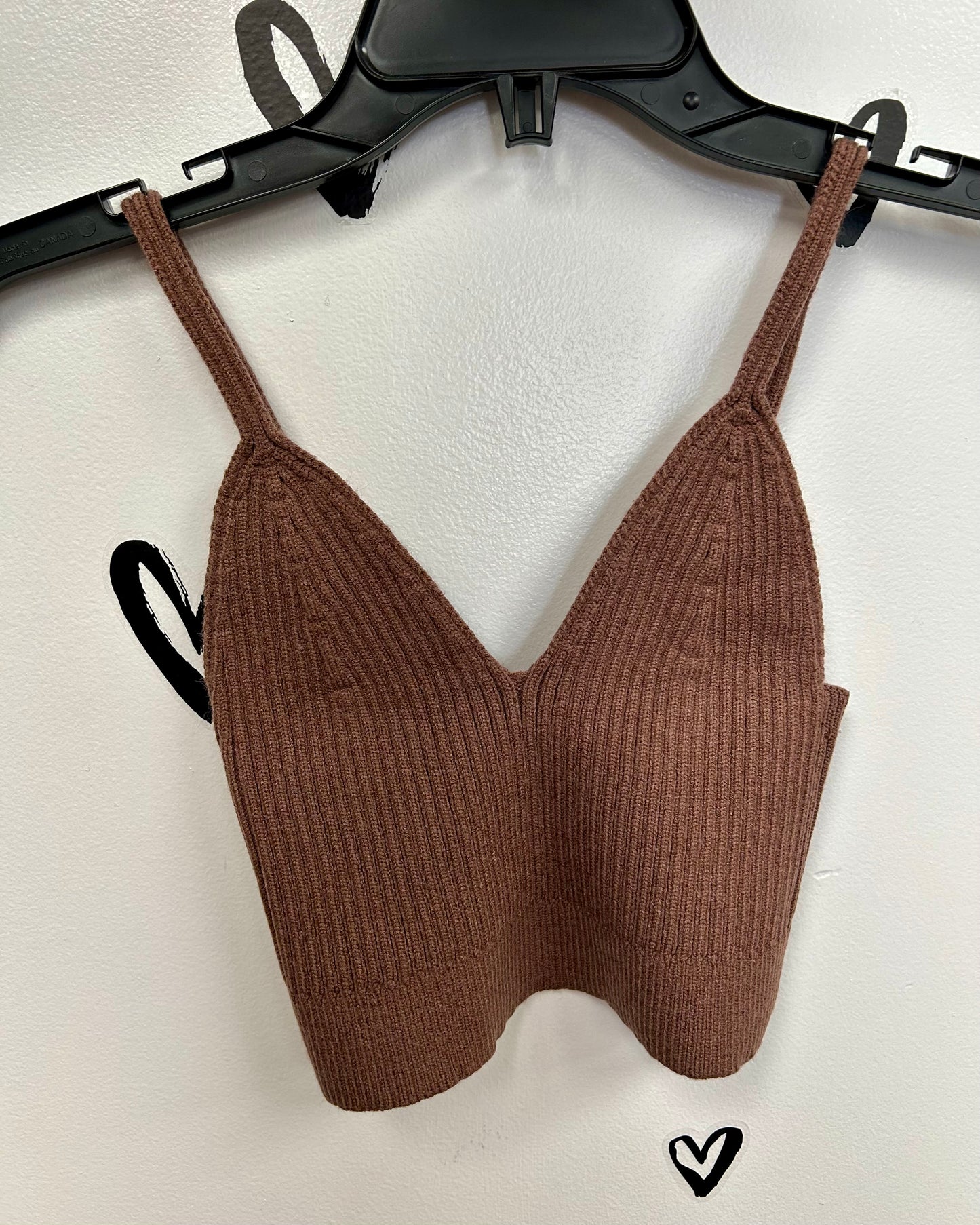 The Ribbed Knitted Brami: 9 COLORS