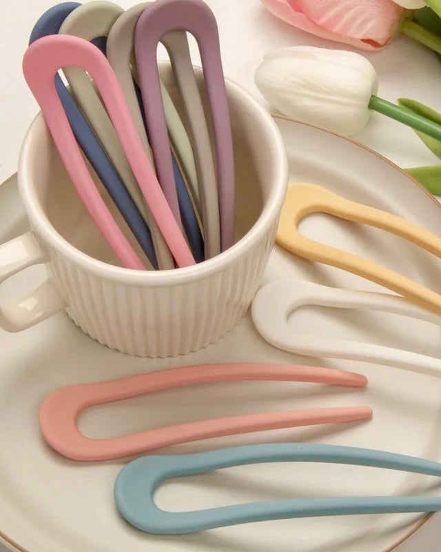 Matte French Hair Pins