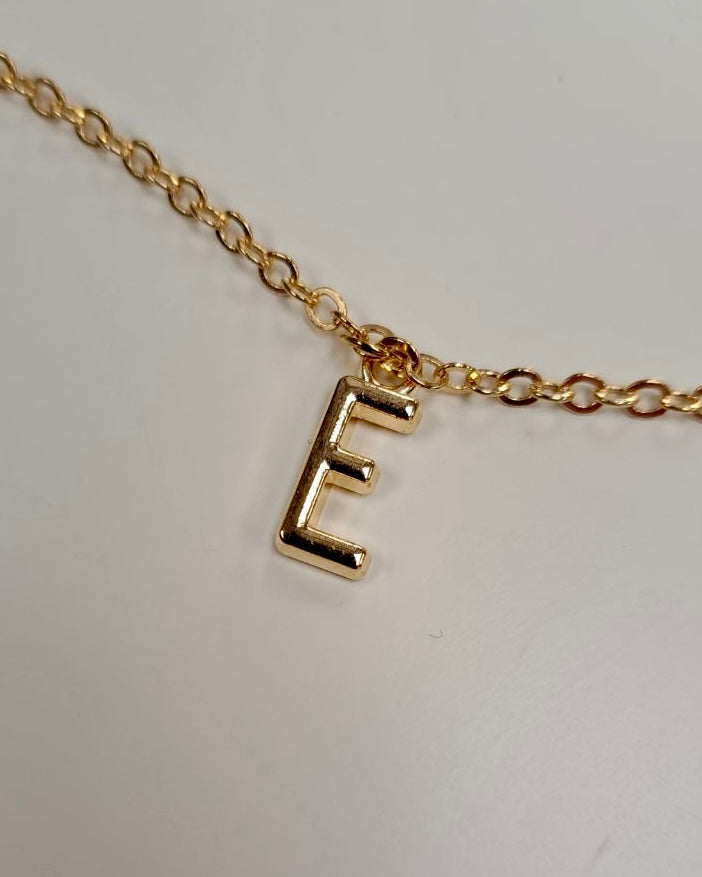 Gold Initial Bracelet