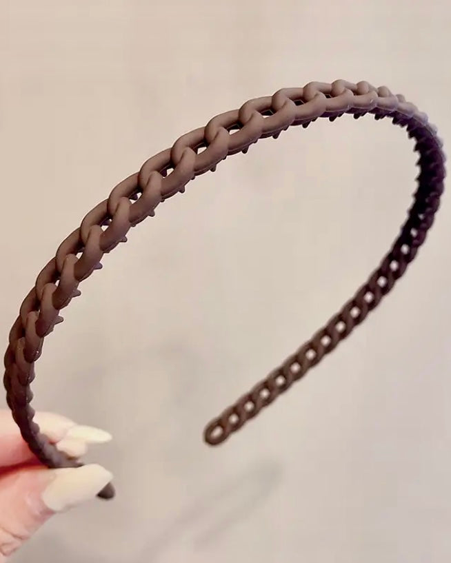 Matte Braided Headband