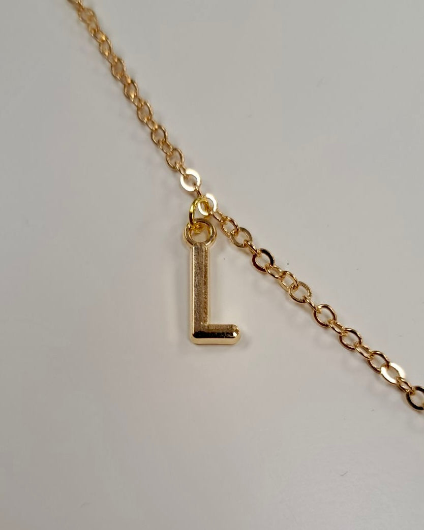 Gold Initial Bracelet