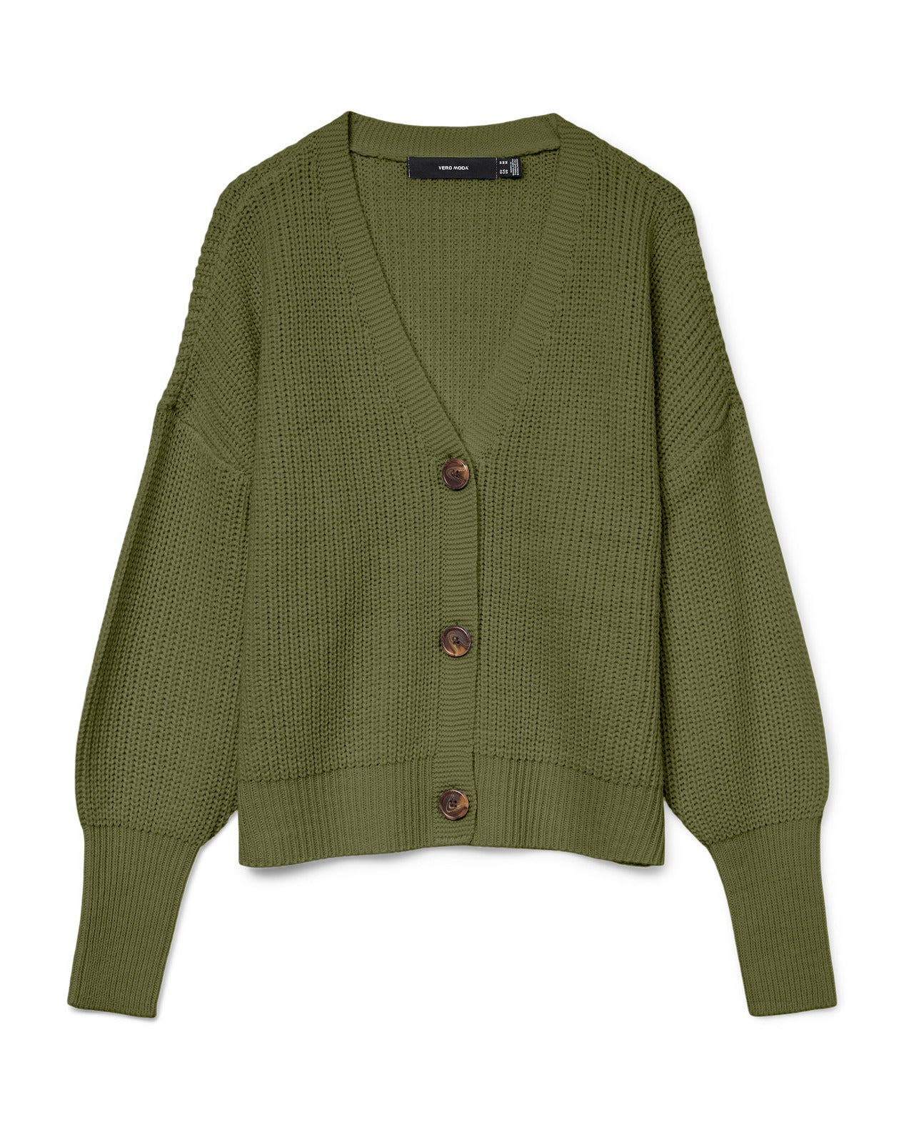The Lea V-neck Short Cardigan - 3 COLORS