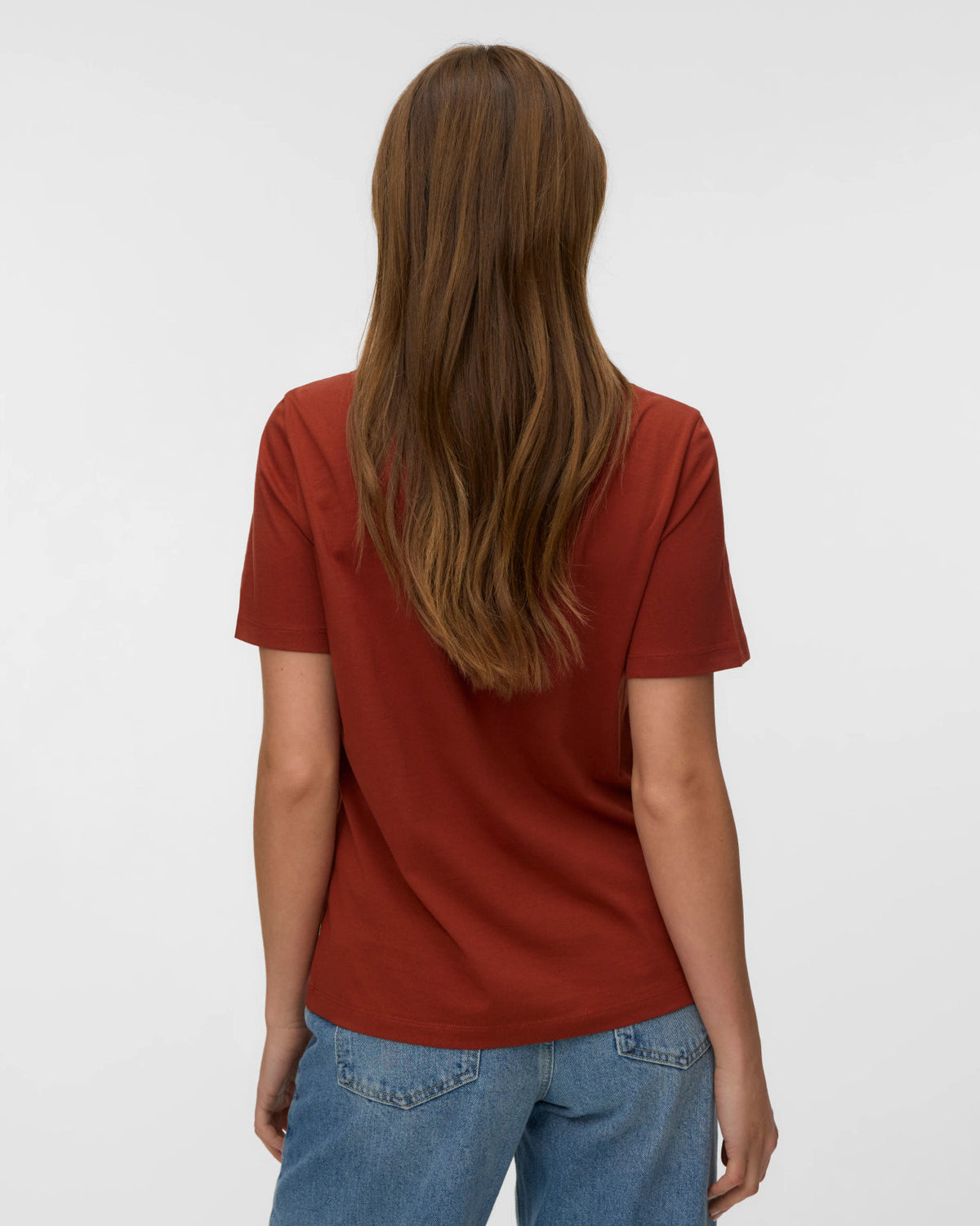 The Paulina Organic Cotton T-Shirt: Burnt Henna