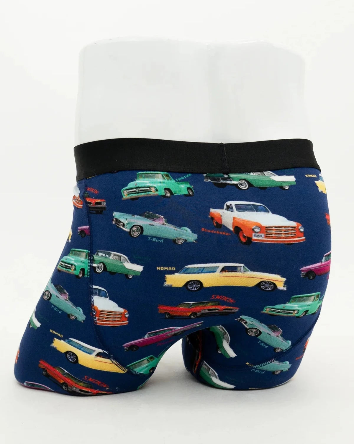1950 Cars Men's Bamboo Boxer Briefs π
