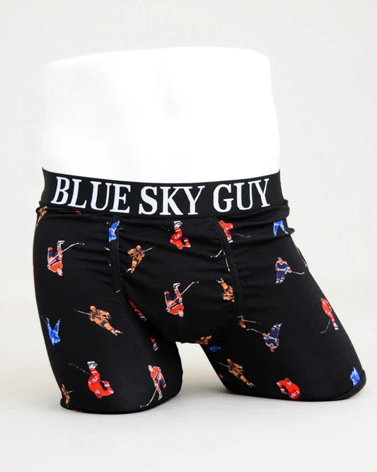 Hockey Men's Bamboo Boxer Briefs π