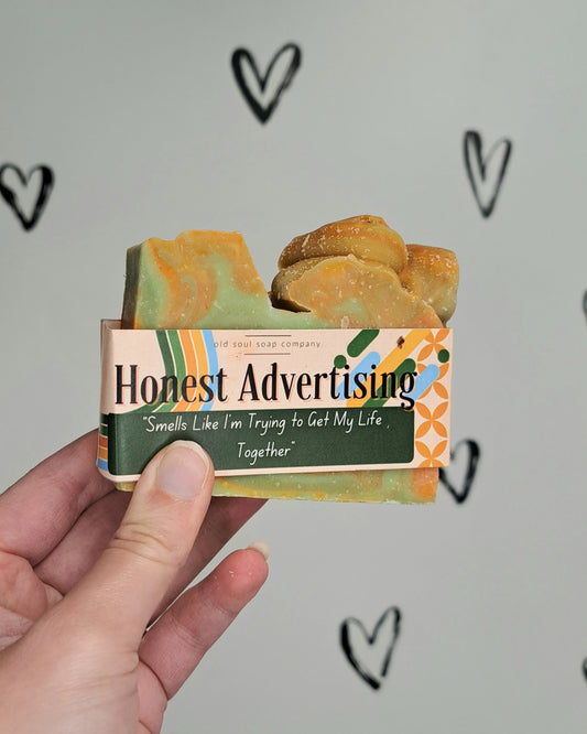 Honest Advertising Natural Soap 🍁