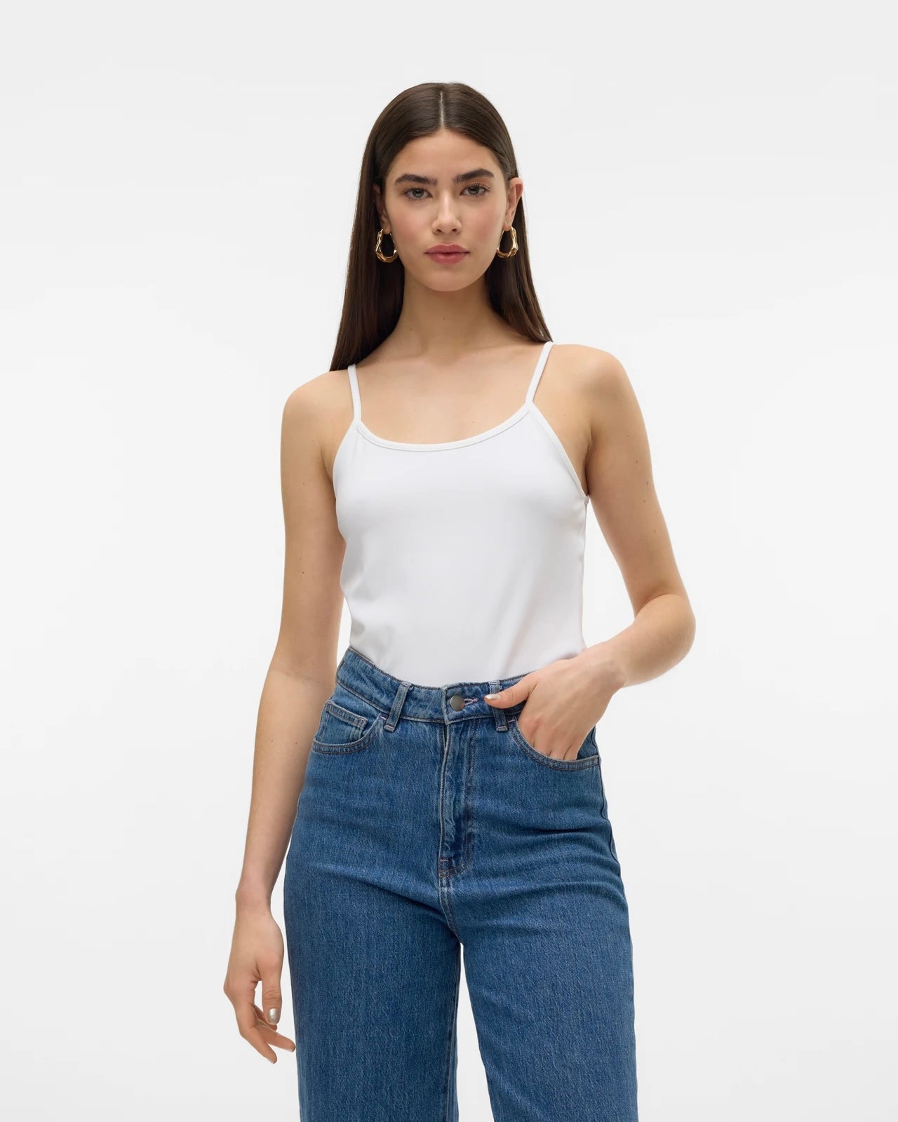The Million Camisole Tank: Black + White
