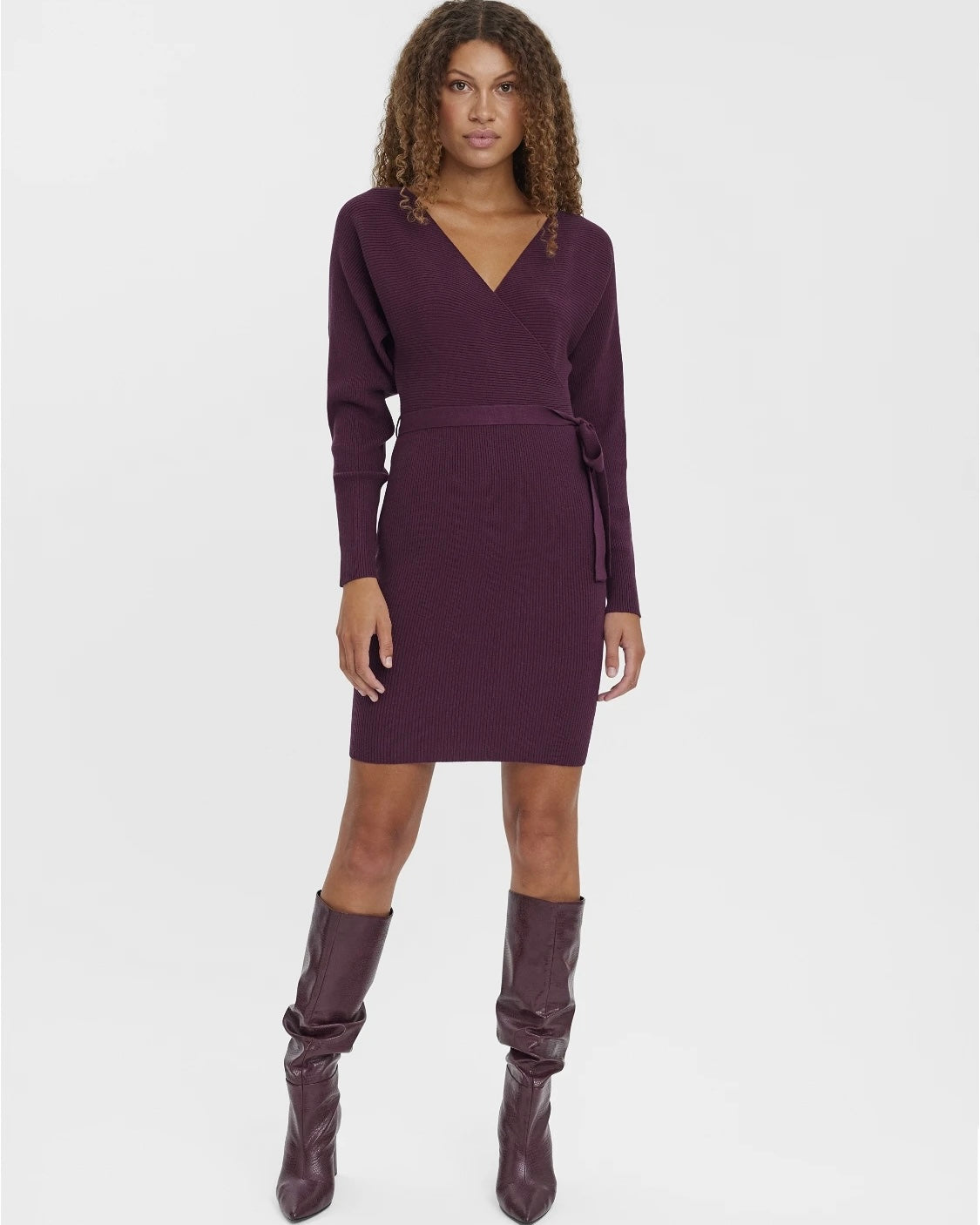 💥 The Hollyrem V-Neck Tie Dress