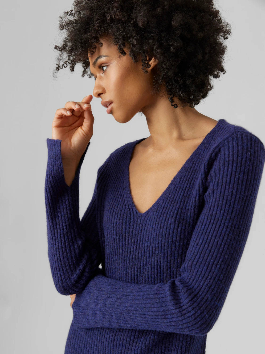 The Britany Long Sleeve Sweater Dress