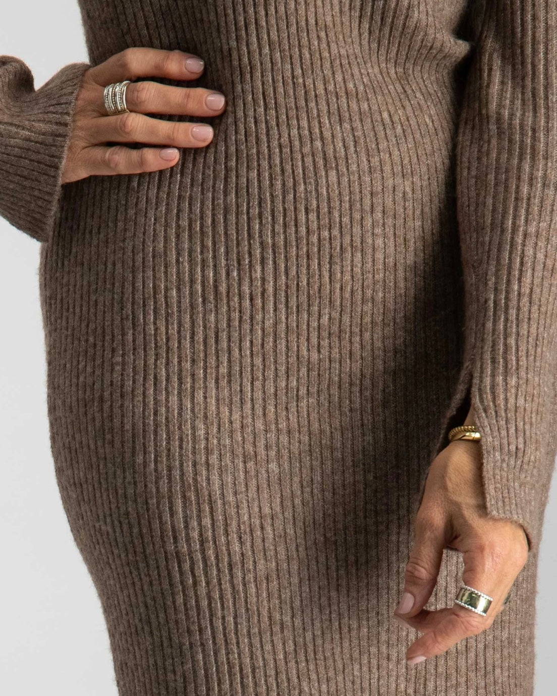 The Britany Long Sleeve Sweater Dress