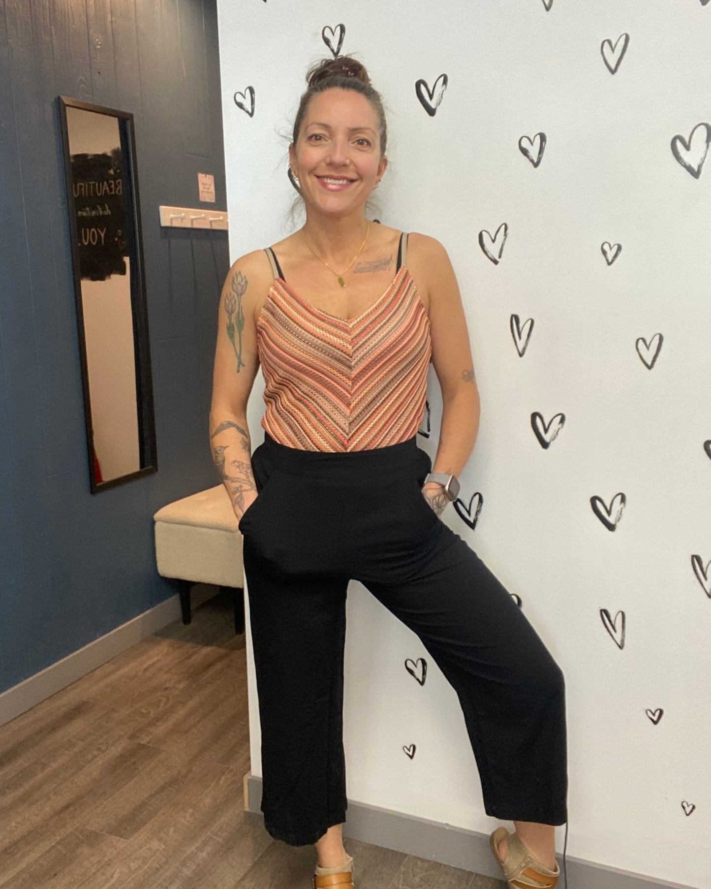 The Easy Joy High Waist Culotte Pants
