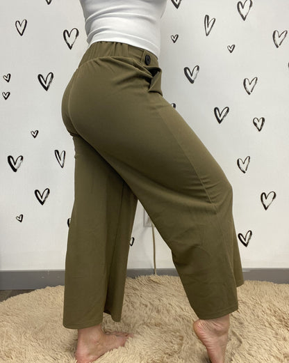 The Liva Wide 7/8 Ankle Pant