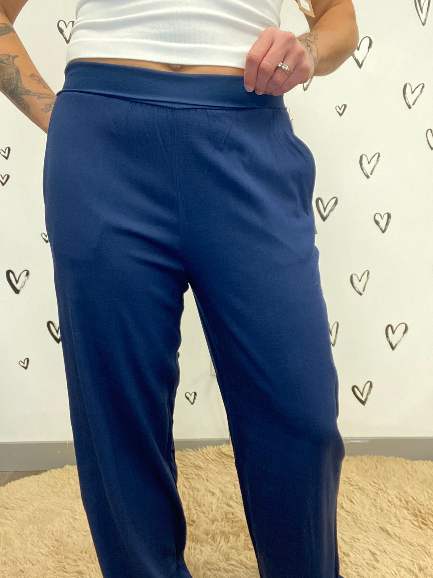 The Landon Linen/Bamboo Pant 🍁 - 3 COLORS