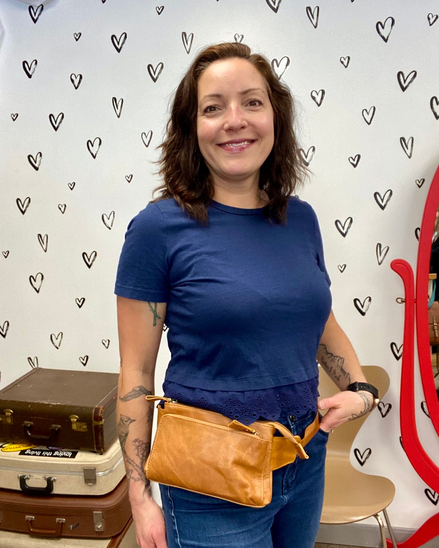Leather Waist Bag / Fanny Pack