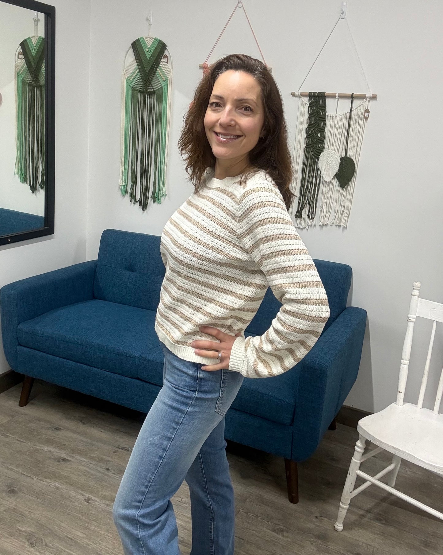 The Gorgeous Long Sleeve Crew Neck Top