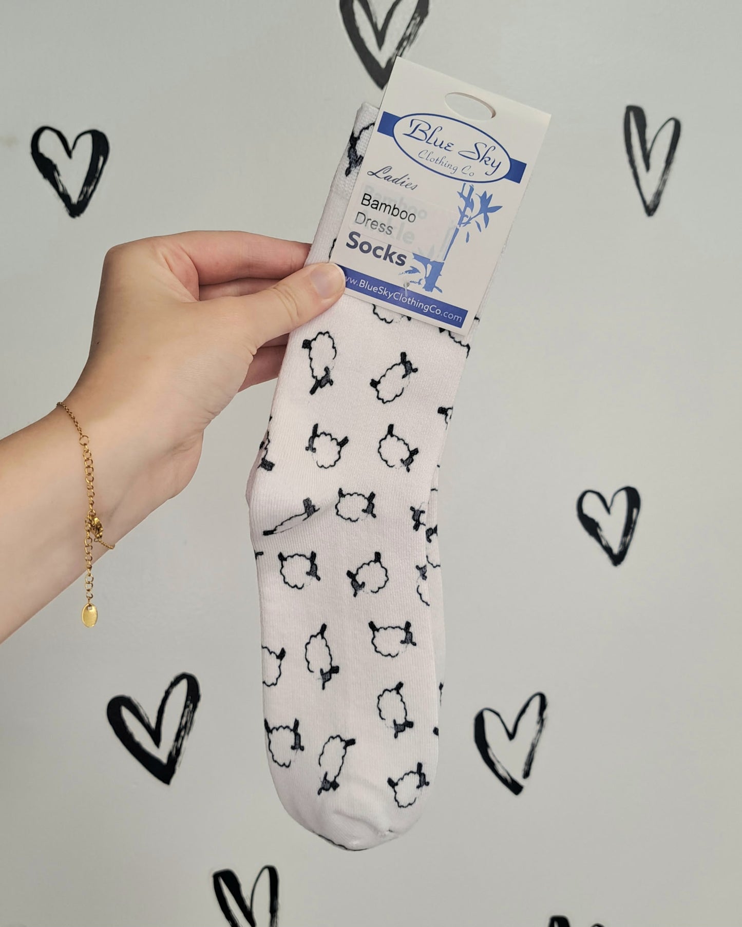 Sheep Bamboo Dress Socks 🍁