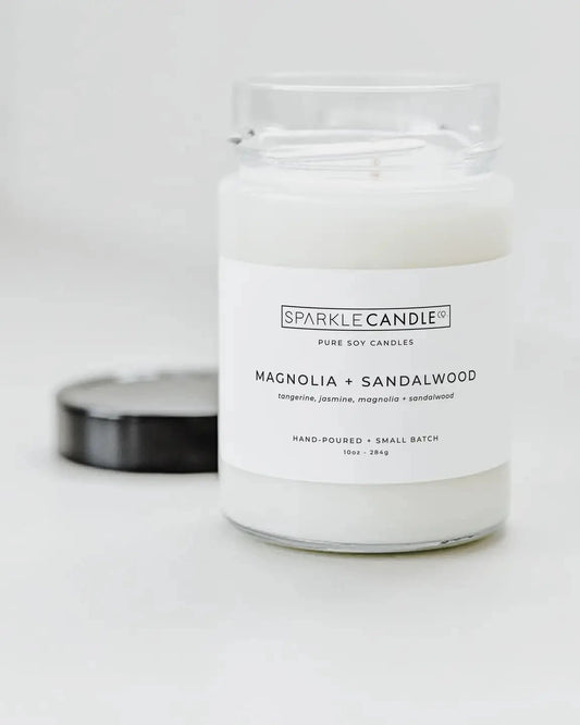 Magnolia + Sandalwood Candle 🍁