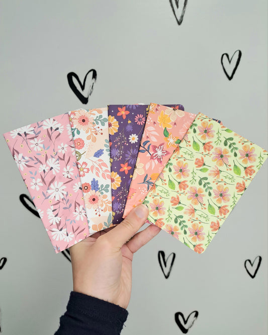 Mini Floral Note Books