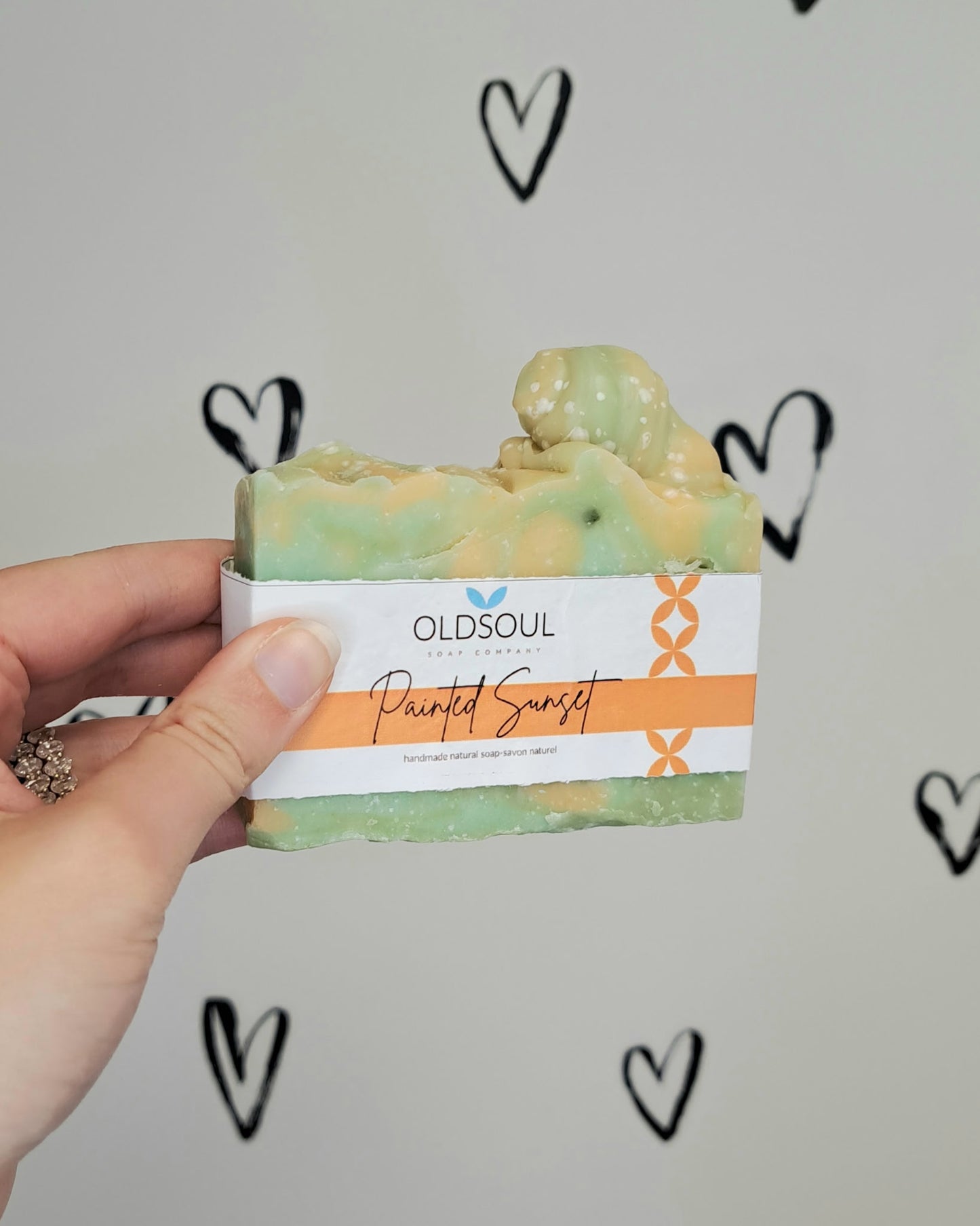 Painted Sunset Natural Soap ๐