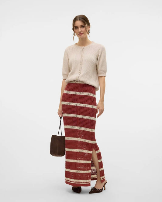 The Sardinia Crochet Ankle Skirt