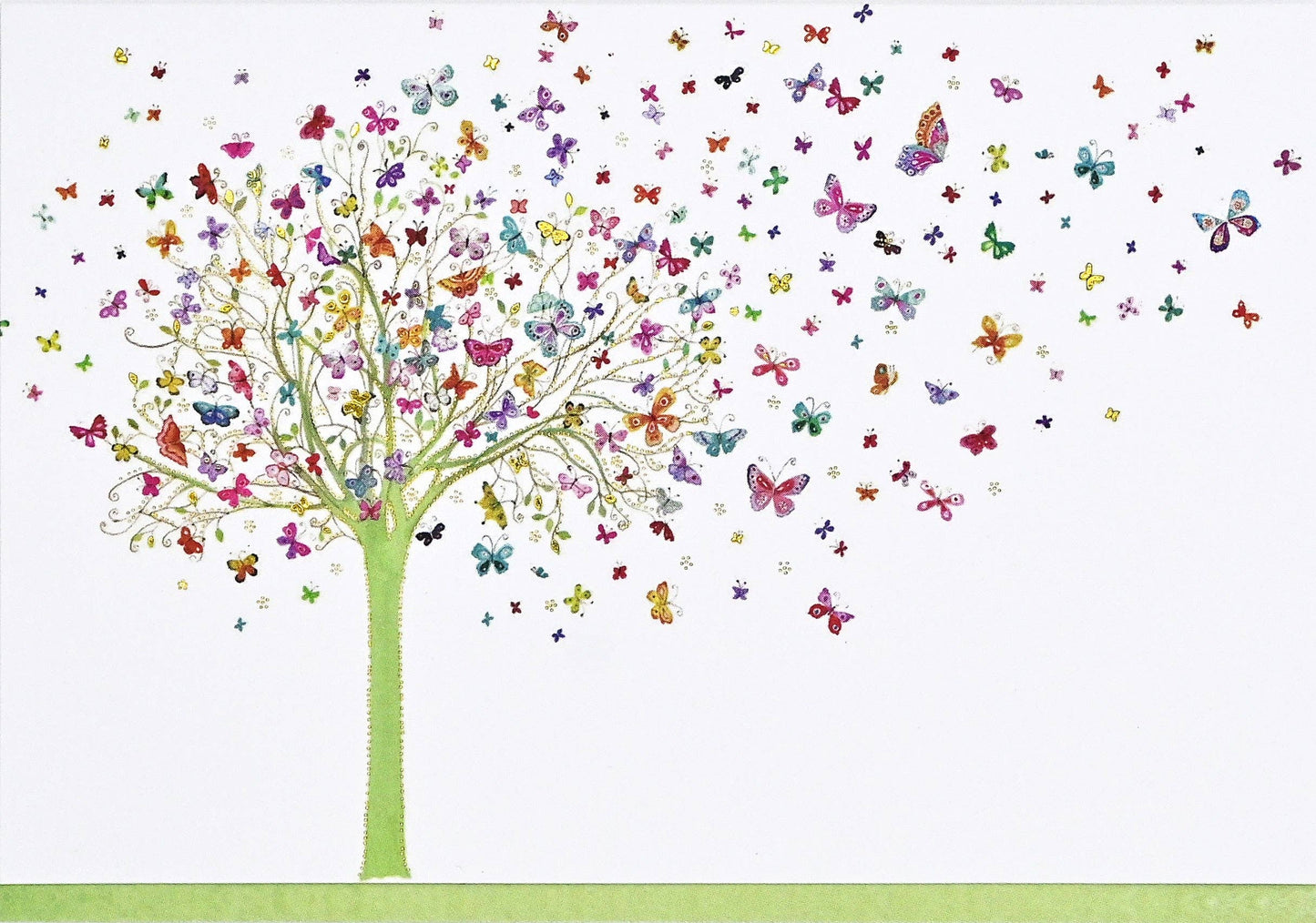 Butterfly Tree 14 Greeting Cards