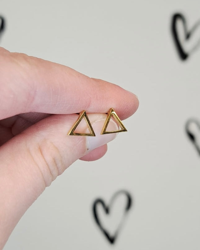 Triangle Studs
