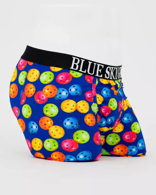Pickleball Men's Bamboo Boxer Briefs π