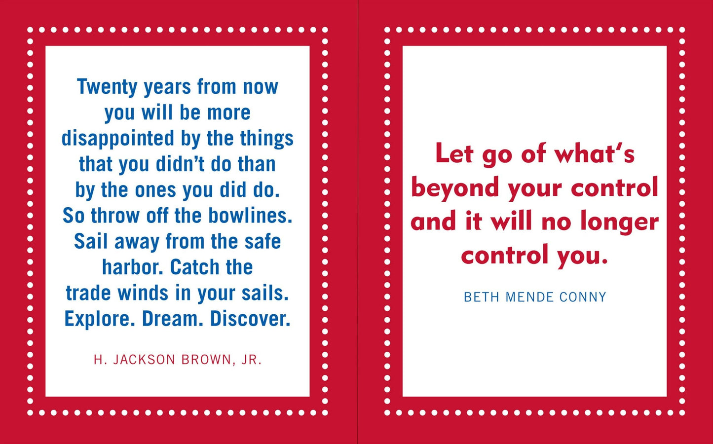 "Keep Calm & Carry On" Mini Quote Book