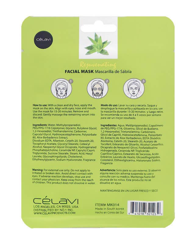 Aloe Vera Rejuvenating Facial Mask