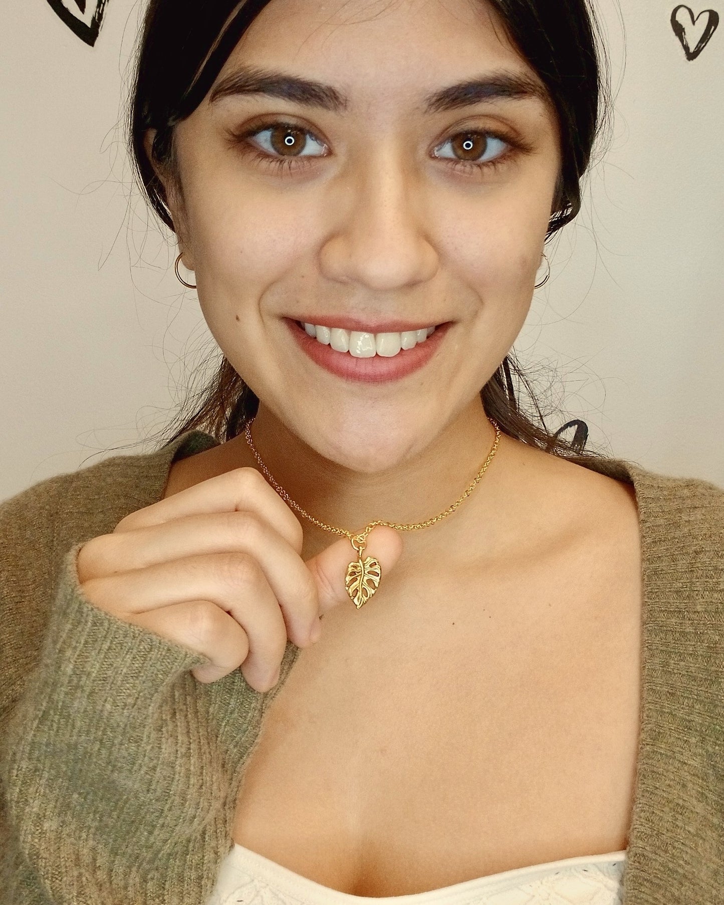 Split Leaf Necklace