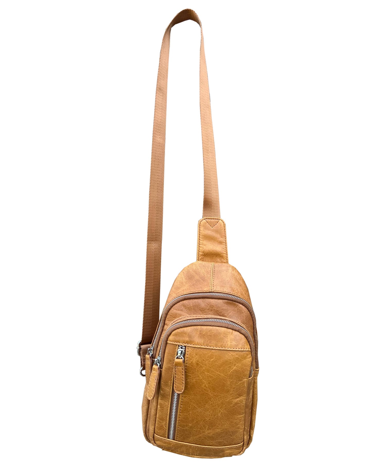 Leather Sling Bag / Backpack