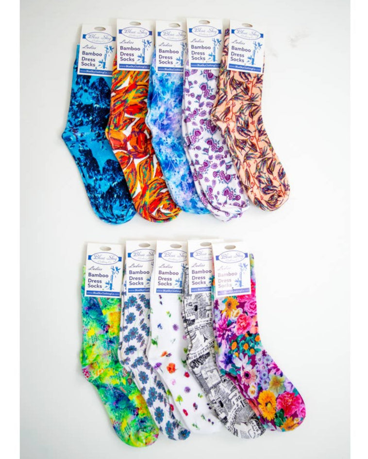 Sea Turtle Bamboo Dress Socks 🍁