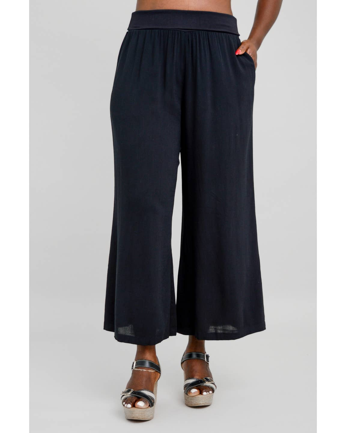 The Landon Linen/Bamboo Capri Ankle Pant 🍁 - 4 COLORS