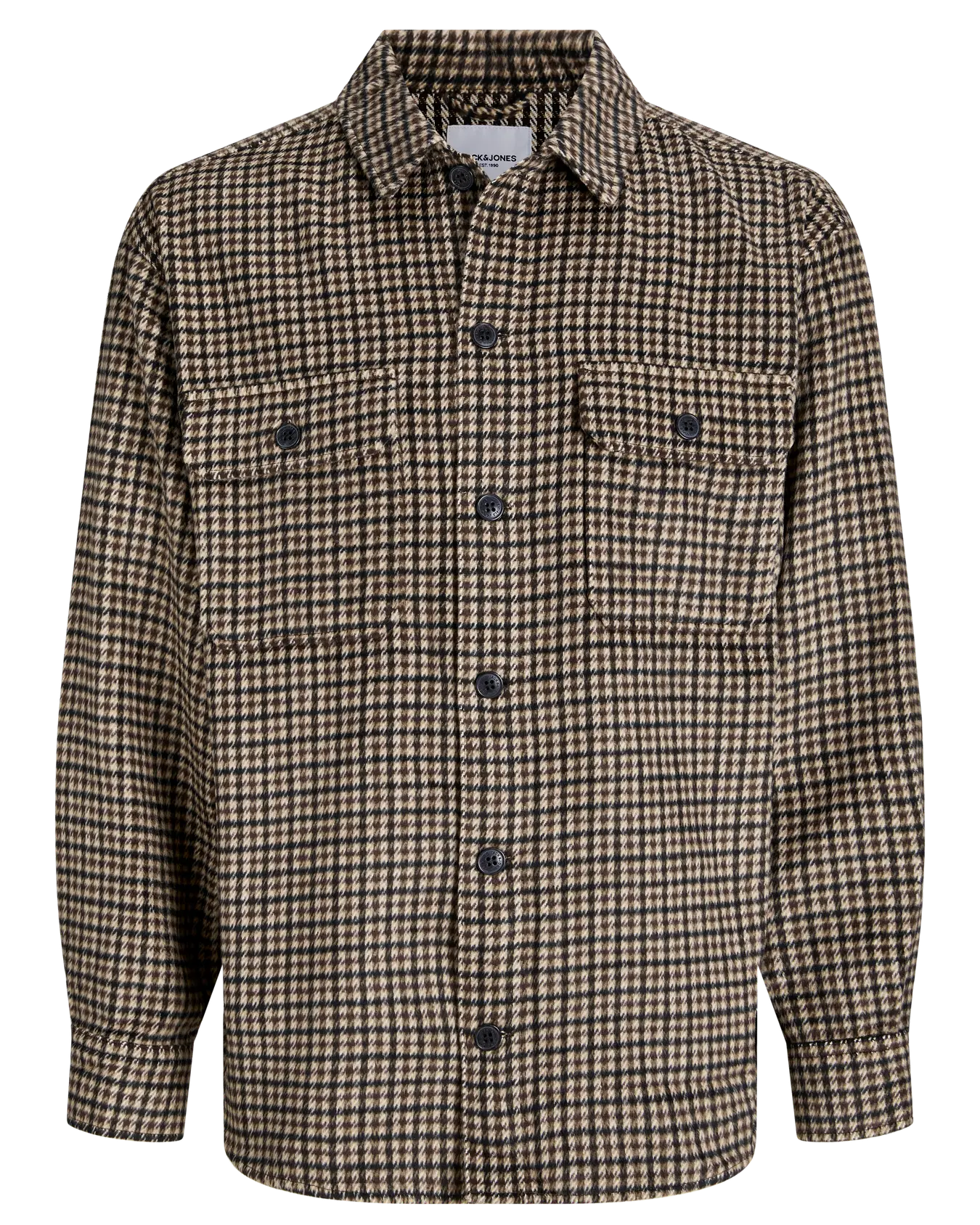 The Ollie Overshirt - Driftwood Check