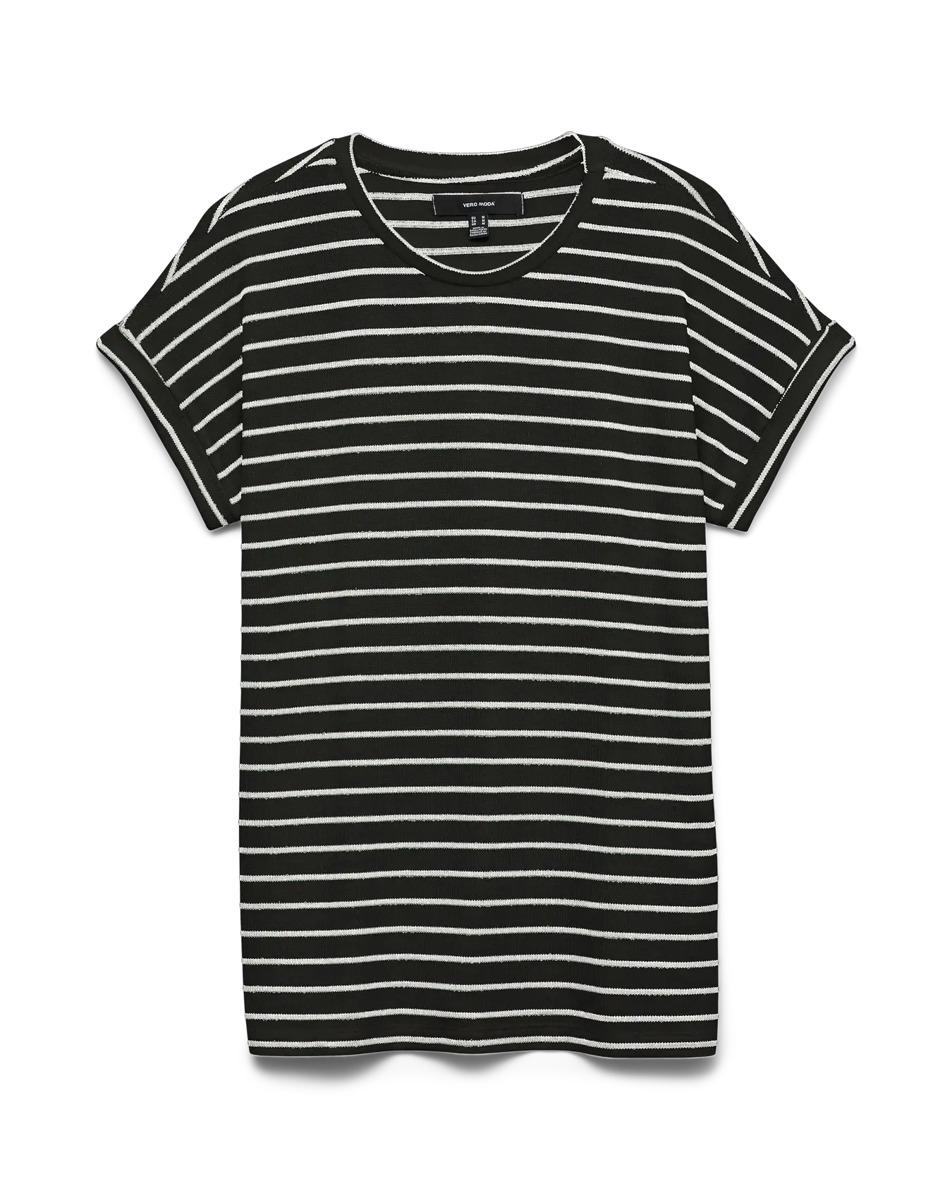 The Brianna Short Sleeve Stripe Top