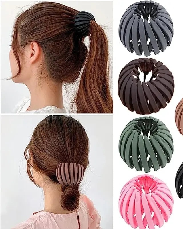 Expandable Bun Hair Claw