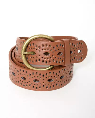 Eyelet Western Belt