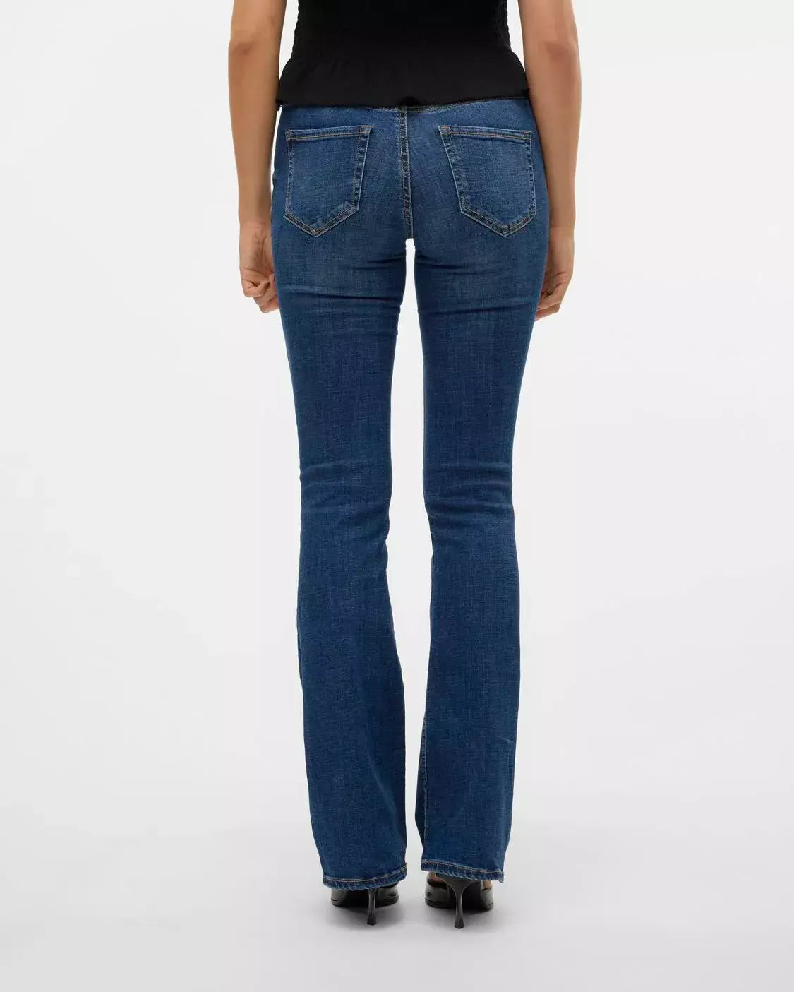 The Flash Flared Mid Rise Jean - 32" + 34" length!
