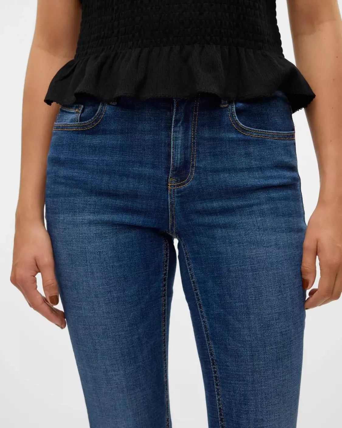 The Flash Flared Mid Rise Jean - 32" + 34" length!