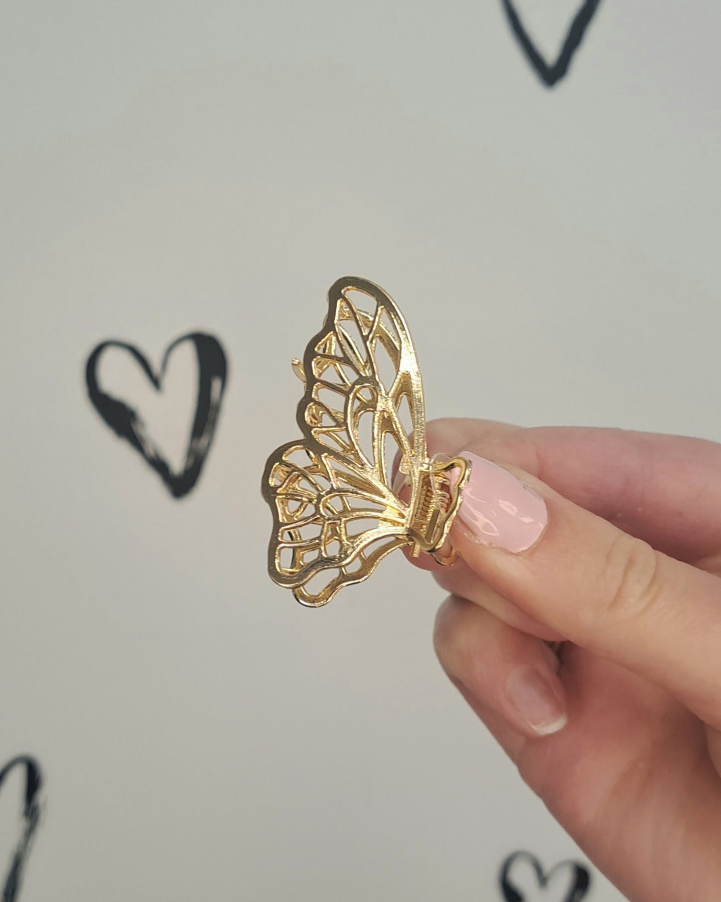 Gold Small Claw Hair Clip