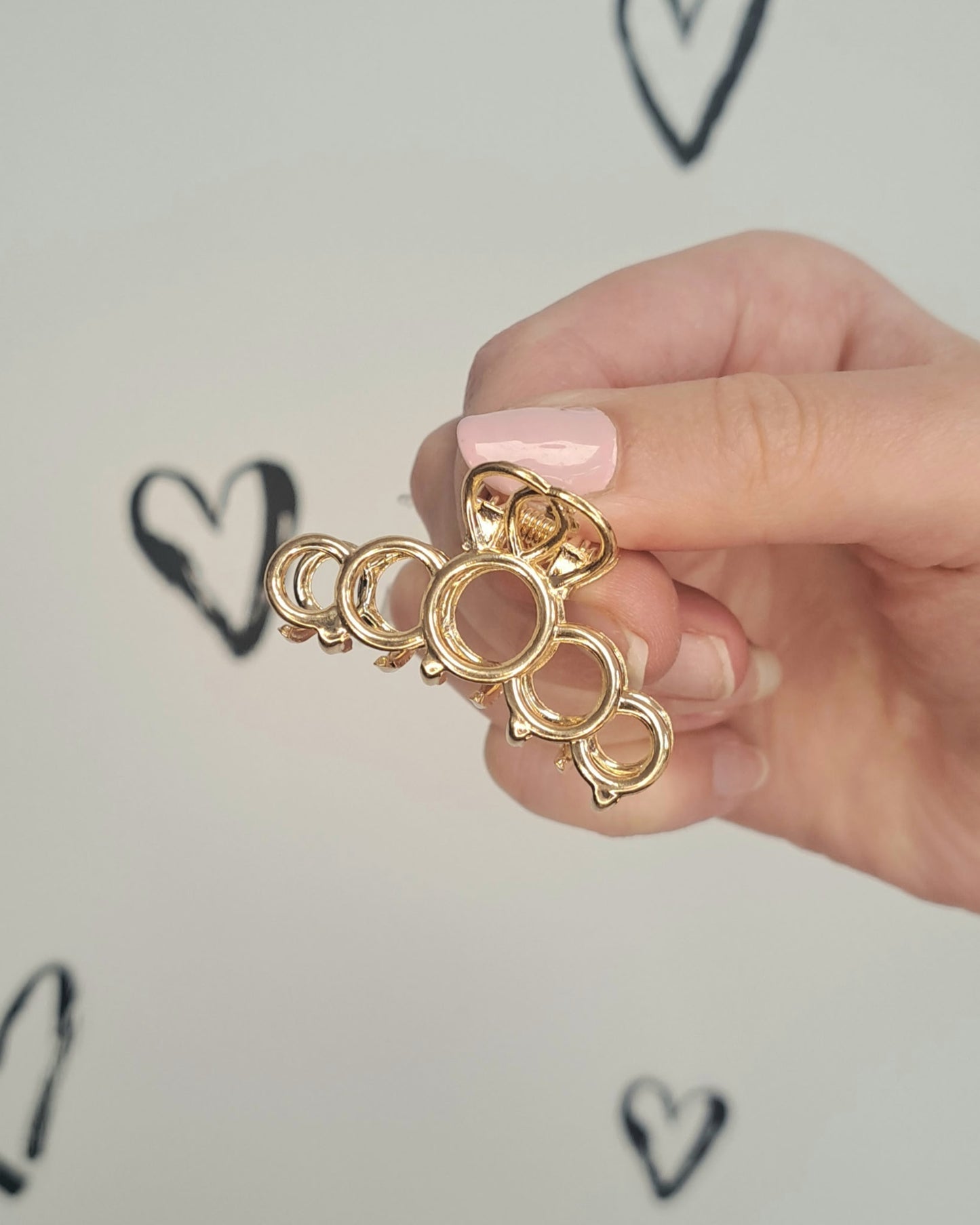 Gold Small Claw Hair Clip