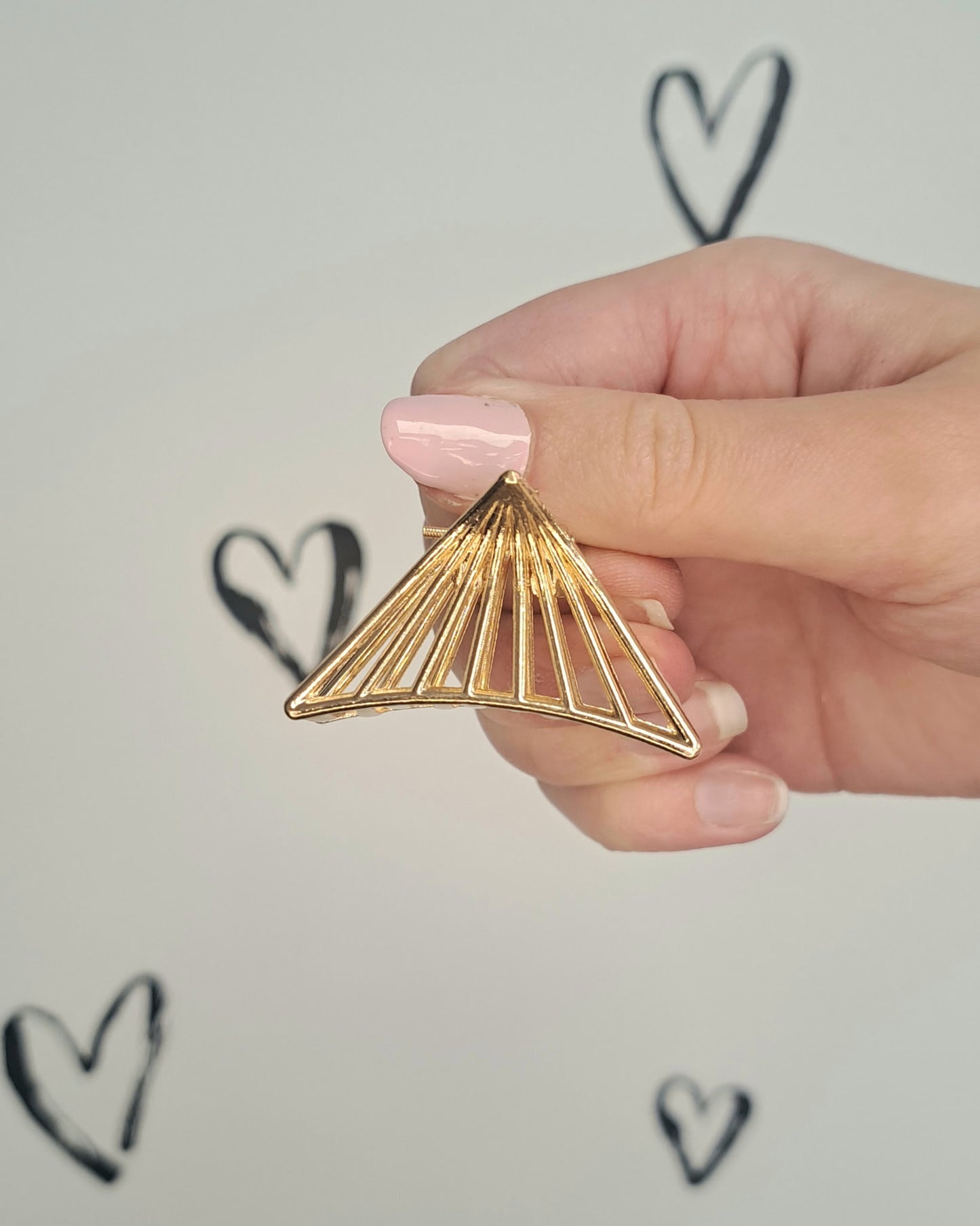 Gold Small Claw Hair Clip