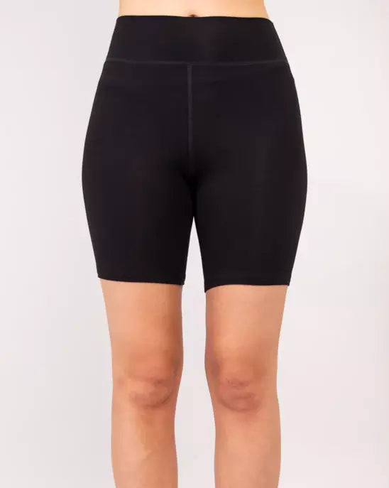 The Hallie Black Bamboo Shorts π