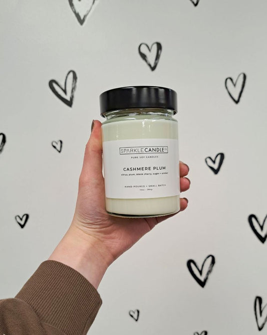 Cashmere Plum Candle π