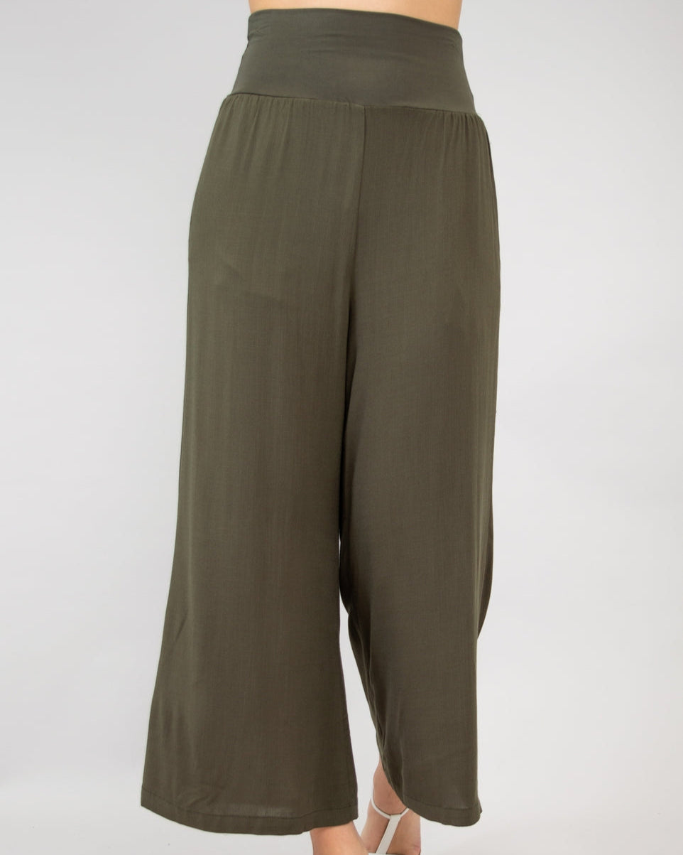 The Landon Linen/Bamboo Capri Ankle Pant 🍁 - 4 COLORS